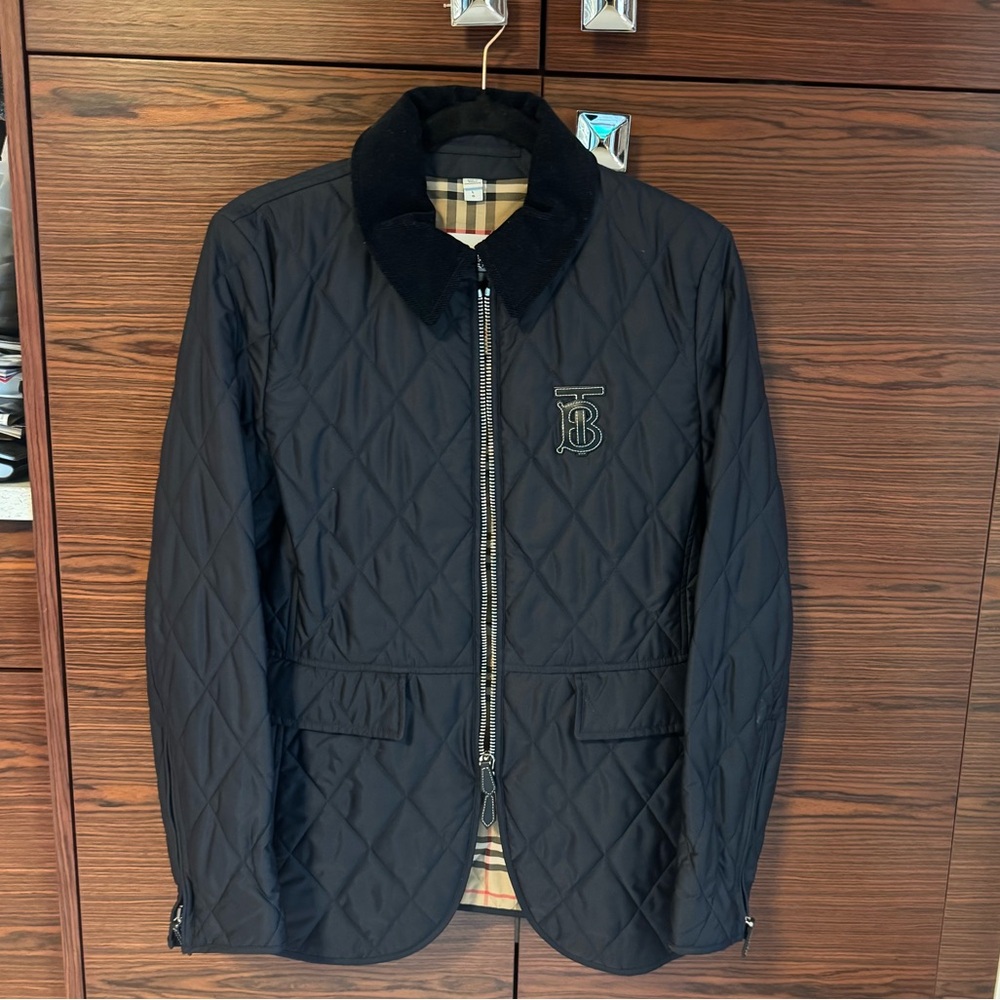 Burberry Black Quilted Jacket for Women